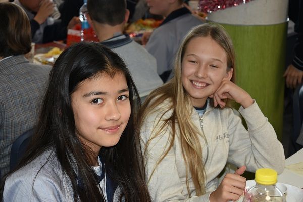 Christmas Lunch in the Secondary School